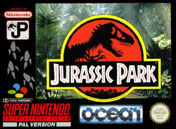 Jurassic Park (Europe) (Beta) box cover front